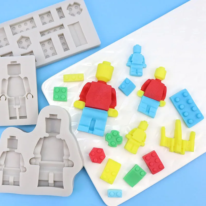 Moule Robot en Silicone pour Fondant au chocolat