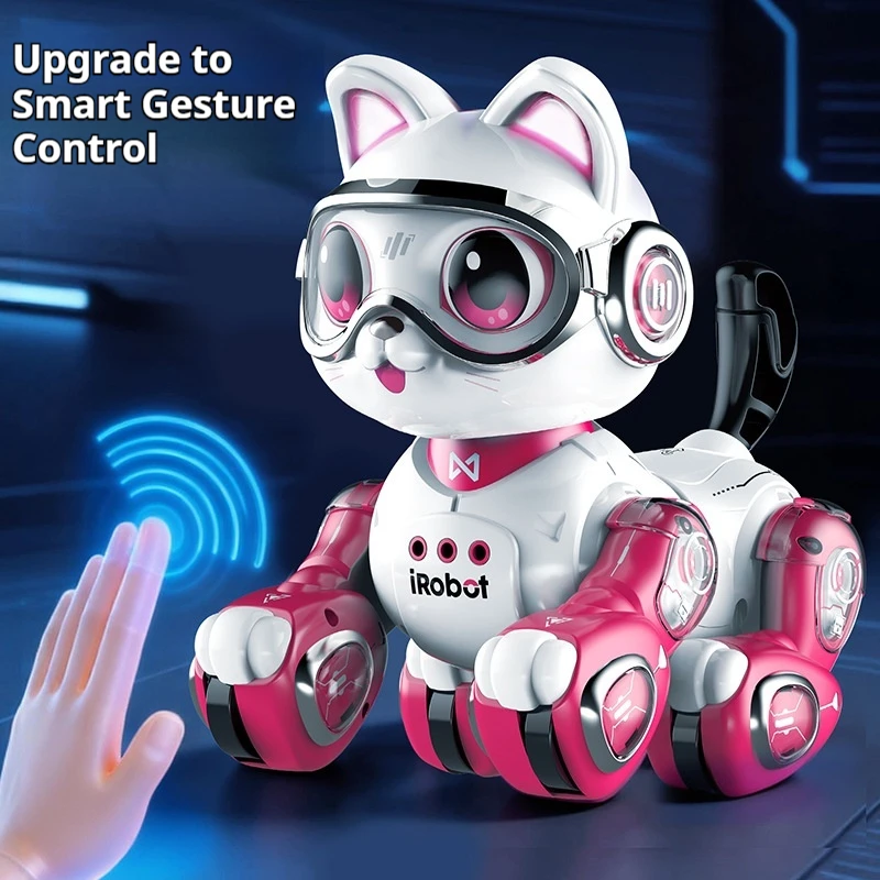 Cheval robotique bionique intelligent AI, programmable, télécommandé, activé par la voix, détection de geste, robot électrique, jouet d'accompagnement pour animaux de compagnie