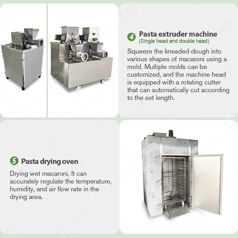 Machine à pâtes électrique compacte 100 kg