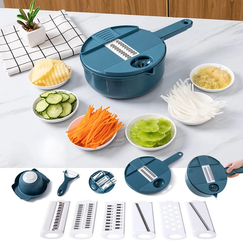 Coupe-légumes multifonctionnel 9 en 1