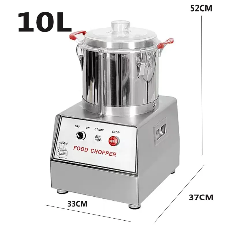 5L 10L grande puissance 1100W -1400W bol coupe hachoir pour aliments haute vitesse