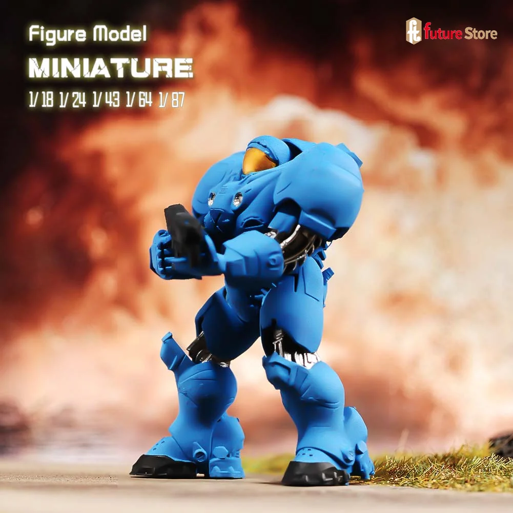 Miniatures 1/87 1/64 1/43 1/24 1/18, figurines de robots de combat, modèles de diorama, accessoires de scène créatifs, figurines en résine, décorations, jouets