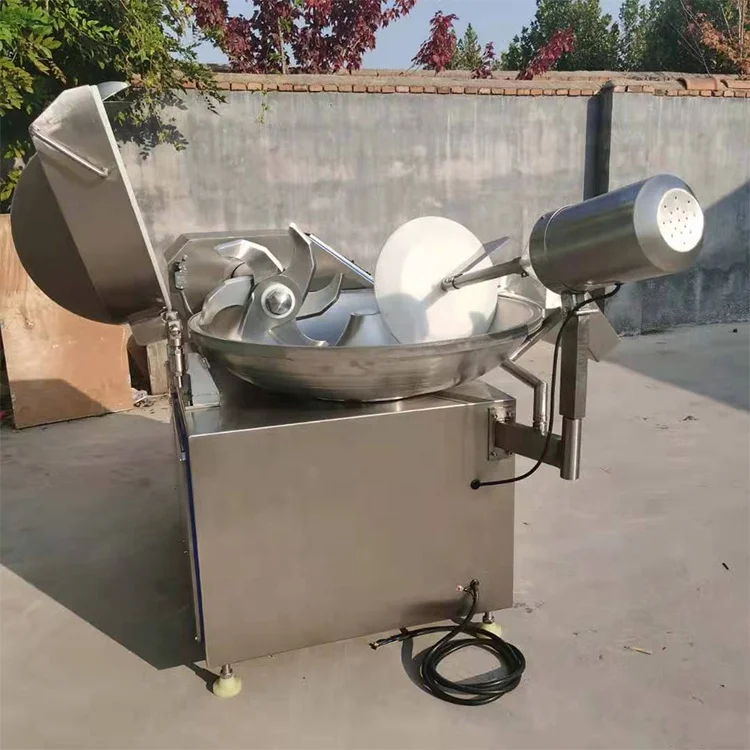 Machine multifonctionnelle de hachoir de coupeur de bol de viande et de poussoir de saucisse pour la coupe