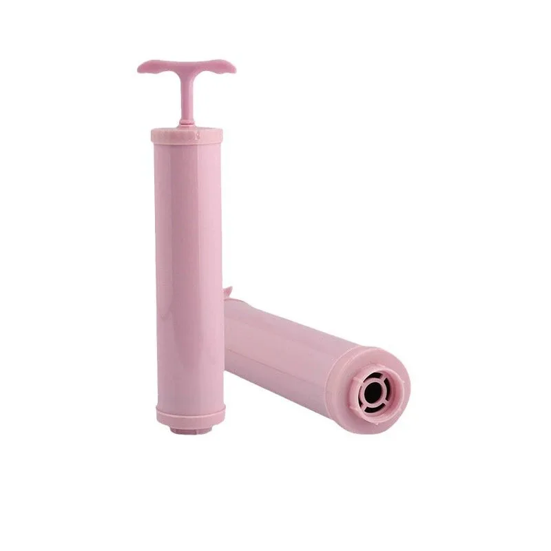 Extracteur d'air manuel portable, pompe pour sacs de rangement, outil d'économie d'espace pour vêtements et fournitures de scellage