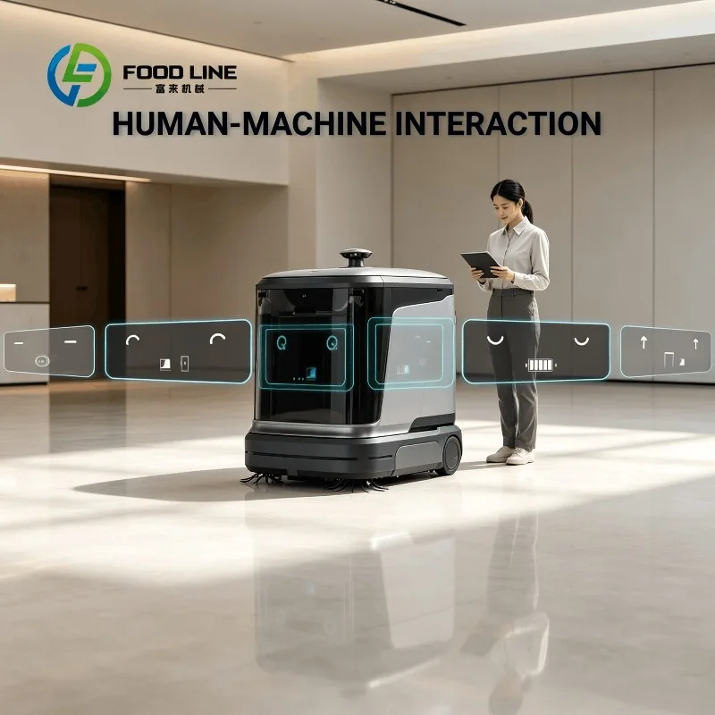 Robot de nettoyage personnalisé avec grand réservoir d'eau, large largeur de travail, lavage à l'eau froide pour sols et vitres, nettoyage multi-surfaces.