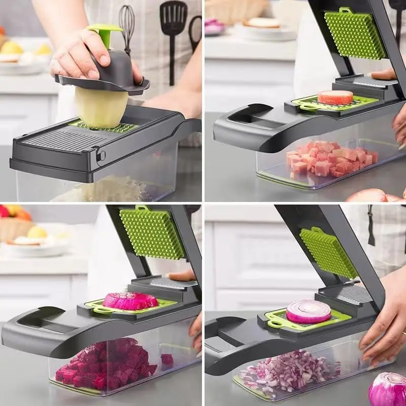 Trancheuse professionnelle de type hachoir de cuisine 16X1