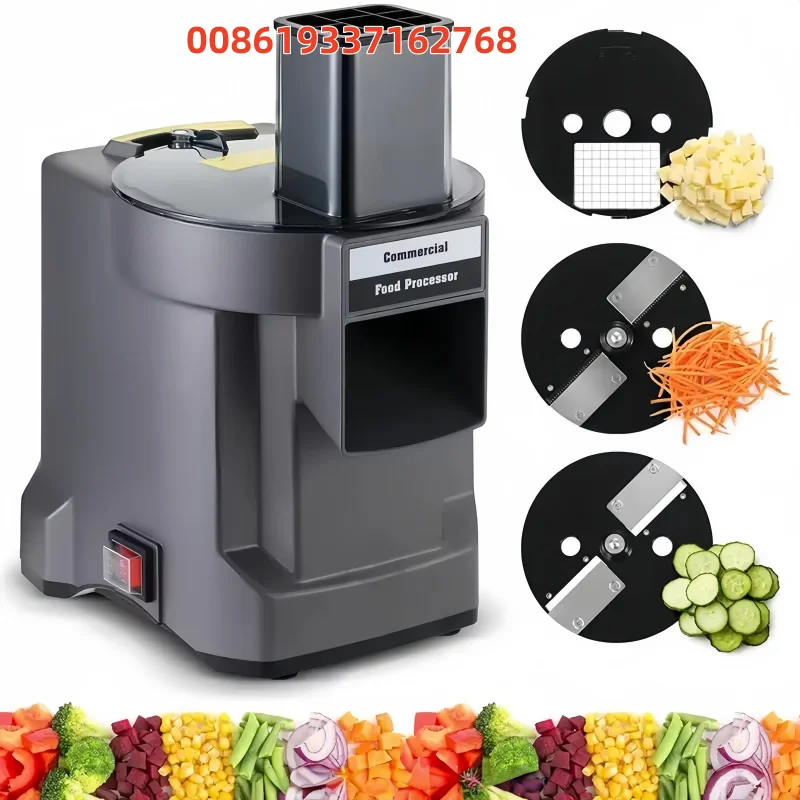 Robot culinaire commercial 4-en-1 multifonctionnel électrique : hachoir