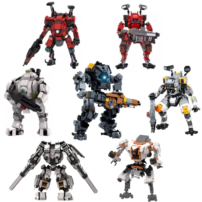 Hot Mecha Titan Chutes Série Modèles Robot FS-1041 BT7274 Kit De Construction Assemblage Huilding décennie ks Cadeaux D'anniversaire Jouets Pour Enfants