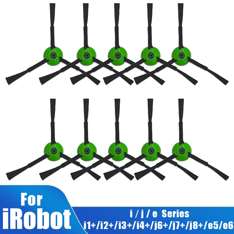 Pièces de rechange pour aspirateur Robot iRobot Roomba i & j & e Series i1 +/i2 +/i7 +/i8 +/j6 +/j7 +/j8 +/e5/e6, pièces de rechange pour brosses latérales