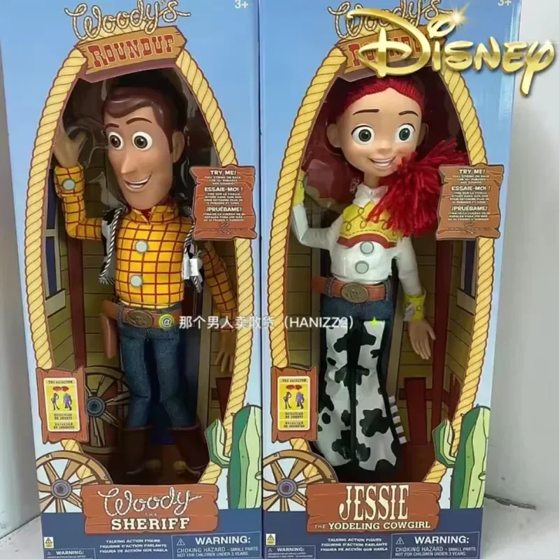 Disney Toy Story Woody Jesse film bande sonore Action Anime Figure shérif poupée Cowboy jouet pour enfant modèle cadeau enfants