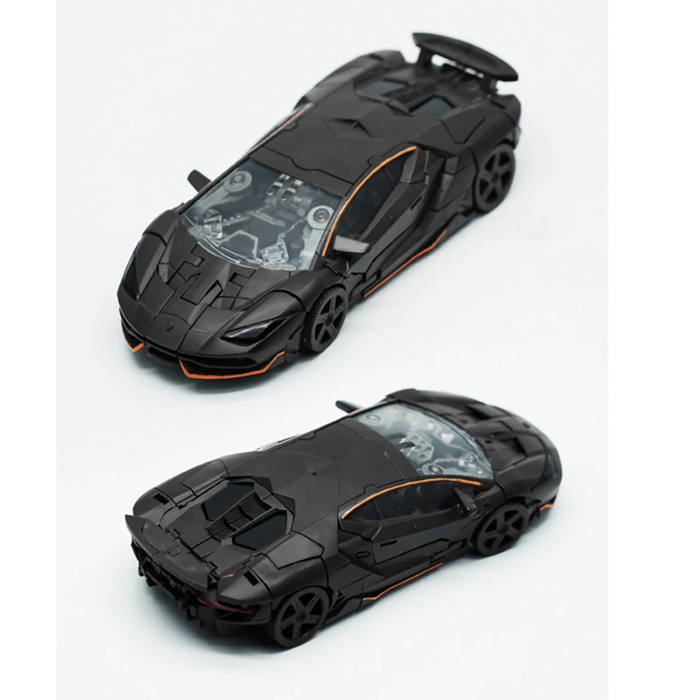 Jouets de voiture transformables Hot Rod Robot, édition en alliage, figurine d'action anime, modèle de voiture de sport, cadeau pour enfants 8805