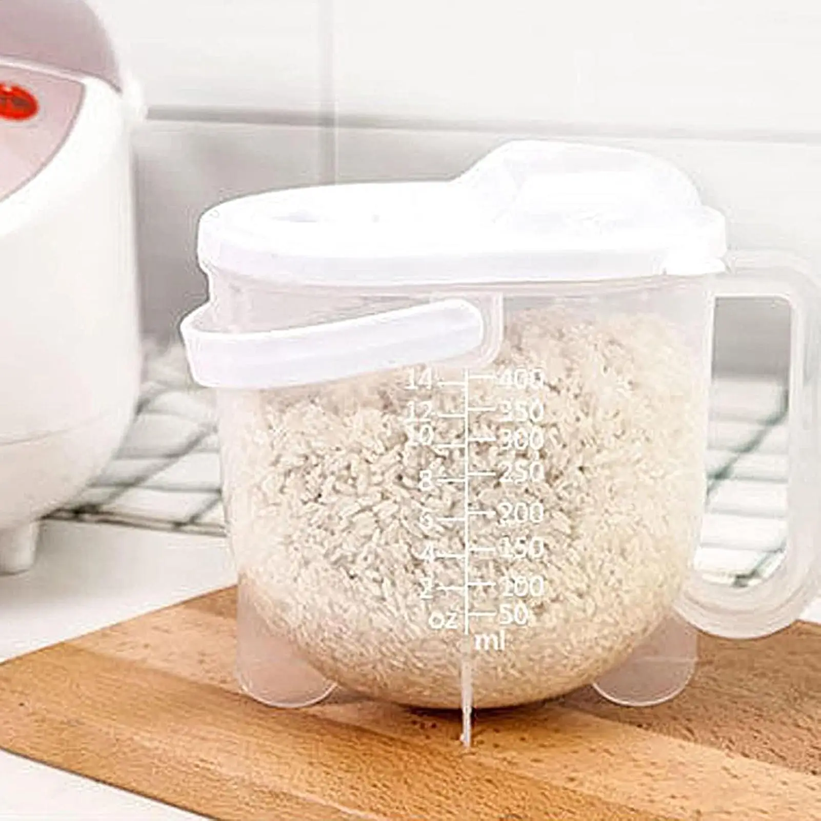 Bol de lavage de riz, passoire de cuisine avec couvercle