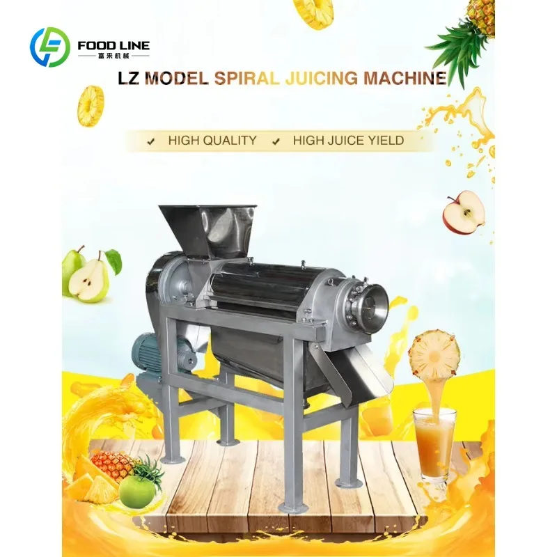 Machine professionnelle de jus de fruits et légumes