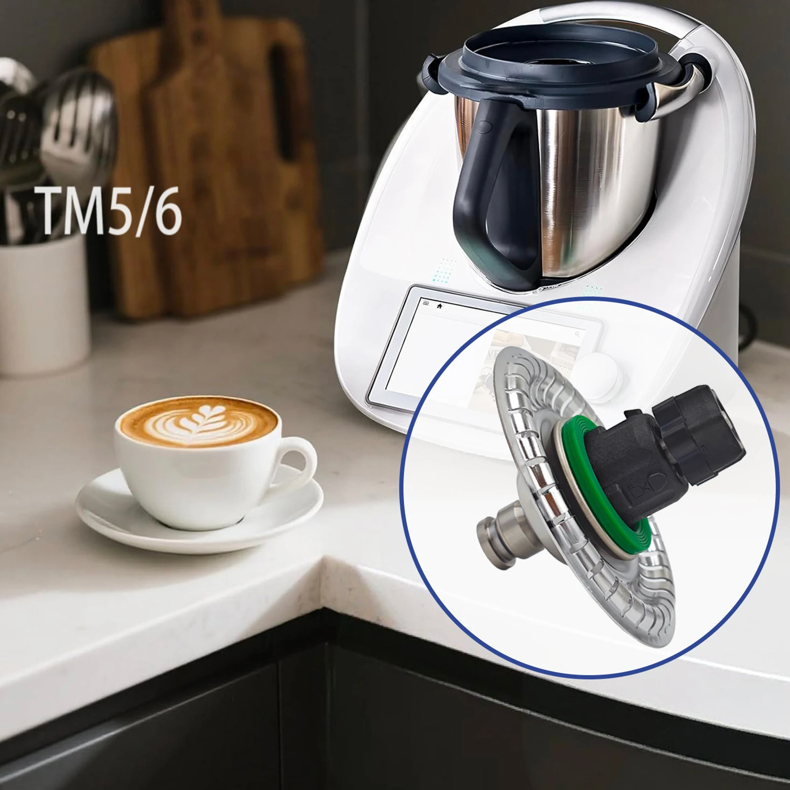 Fouet mousseur à lait et œufs pour Thermomix TM5 TM6 TM7