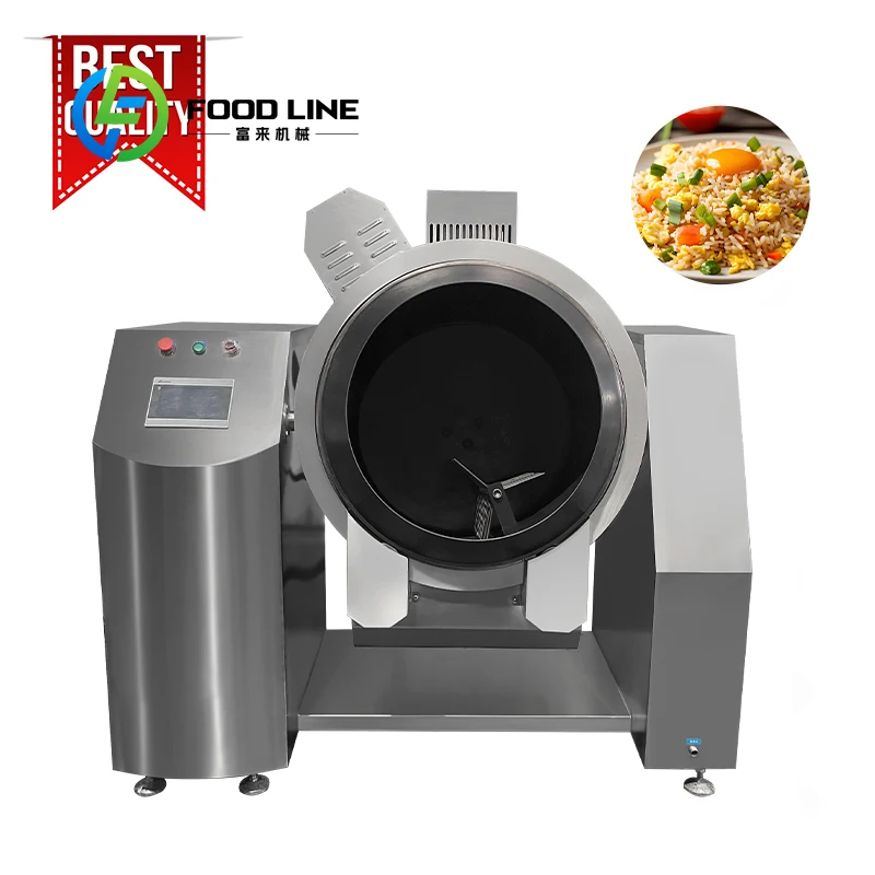 Robot de cuisson automatique intelligent personnalisé pour la préparation de plats sautés