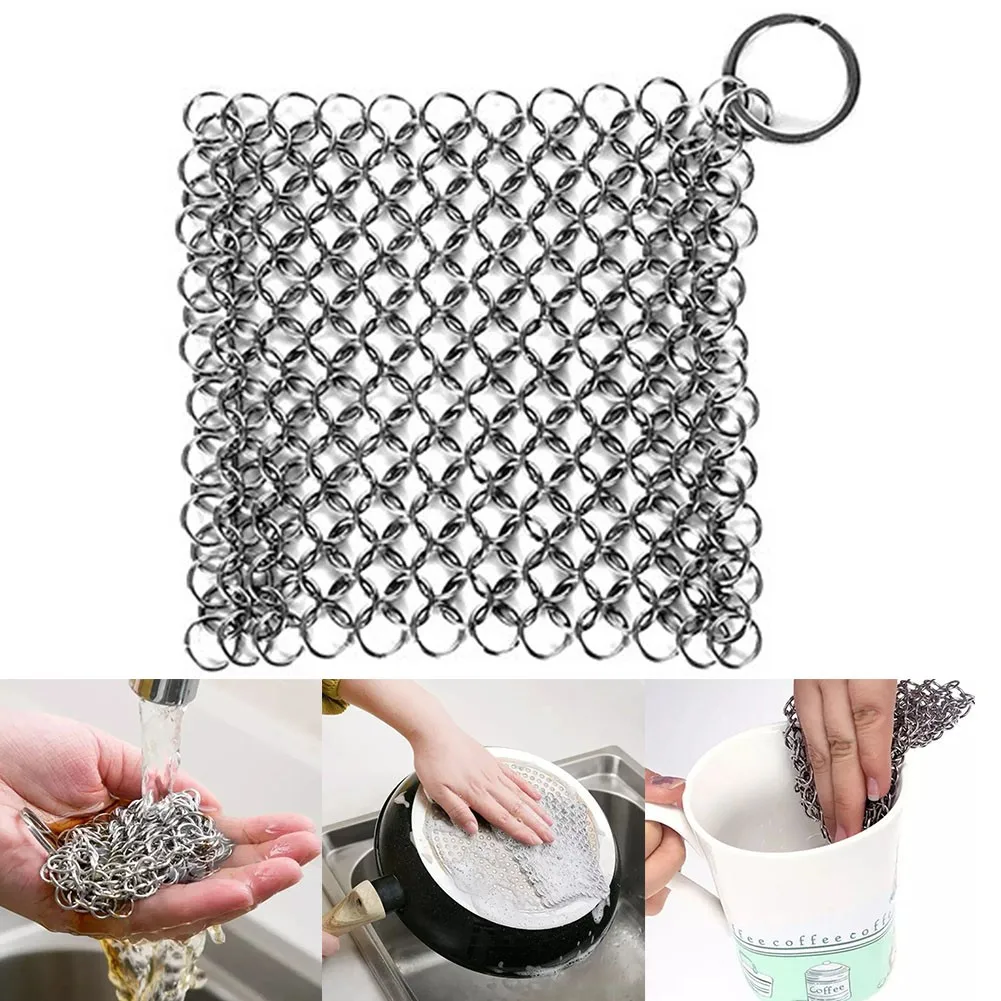 Nettoyeur de chaîne en fonte d'acier inoxydable