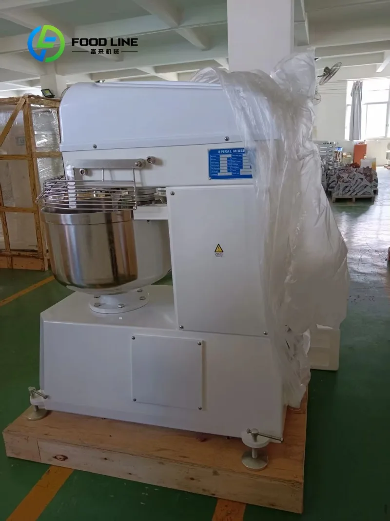 Grand mélangeur de pâte en spirale personnalisé 100L - Machine à pétrir la farine de pain de boulangerie commerciale