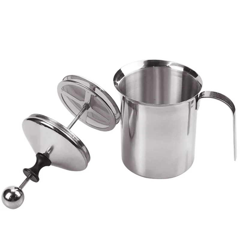 Mousseur à lait en acier inoxydable de 800ML