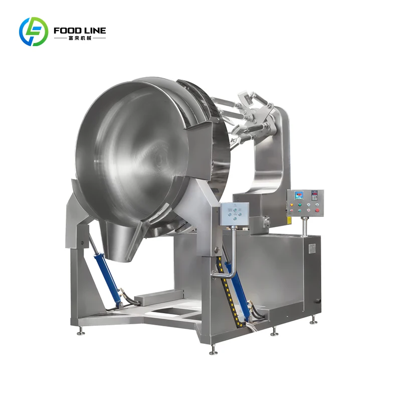 Marmite de cuisson automatique multifonctionnelle à agitation planétaire, machine de cuisson et de mélange personnalisable