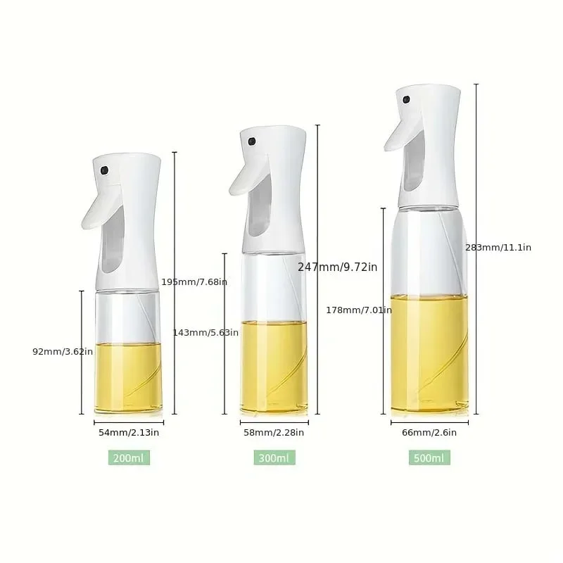 Bouteille pulvérisateur d'huile pour cuisine