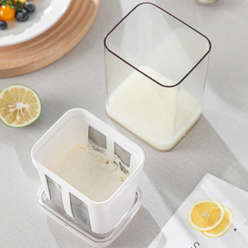 Filtre à yaourt, passoire alimentaire