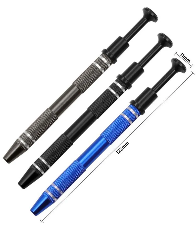 Extracteur de puces IC à 4 griffes, outil de démontage de pièces de précision, extracteur de ramassage pour outil de réparation d'écrous de composants électroniques