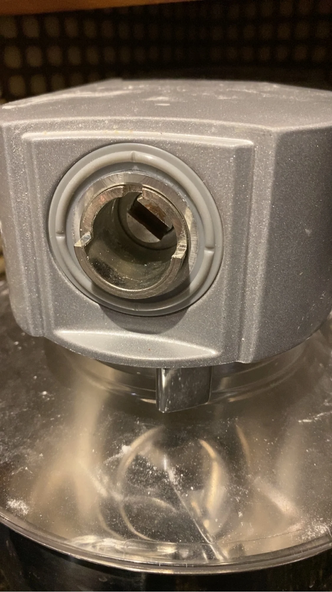 Adaptateur en aluminium pour machine de cuisine