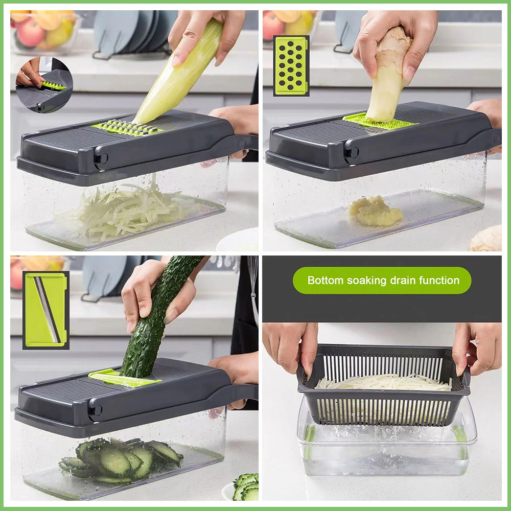 Coupe-légumes multifonctionnel