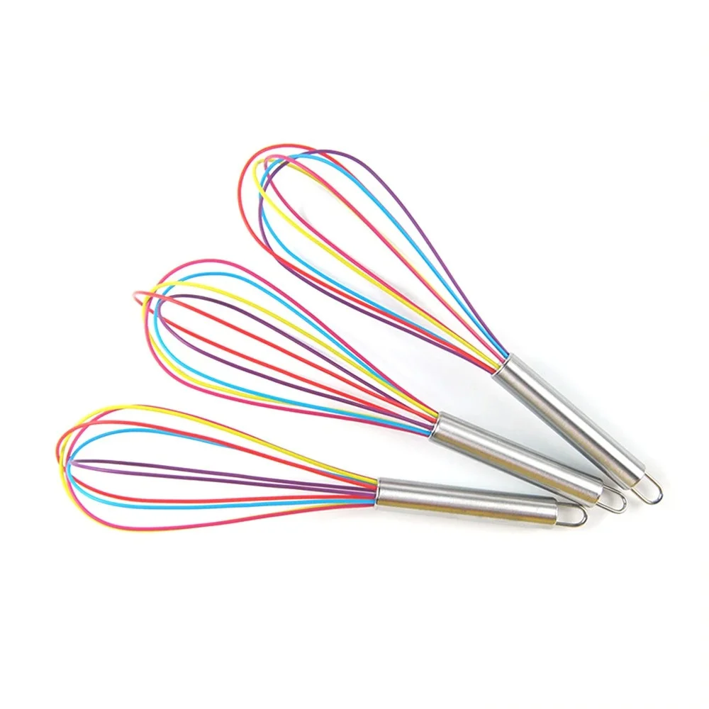 Fouet en Silicone, ustensile de cuisine polyvalent