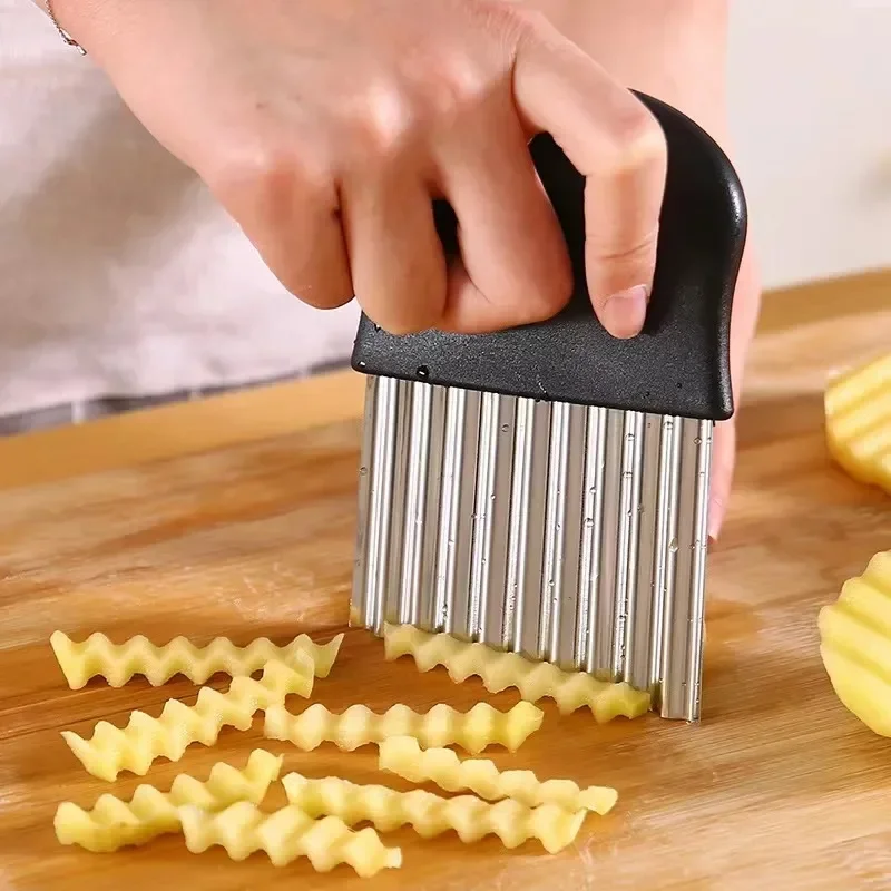 Coupe-pommes de terre en acier inoxydable
