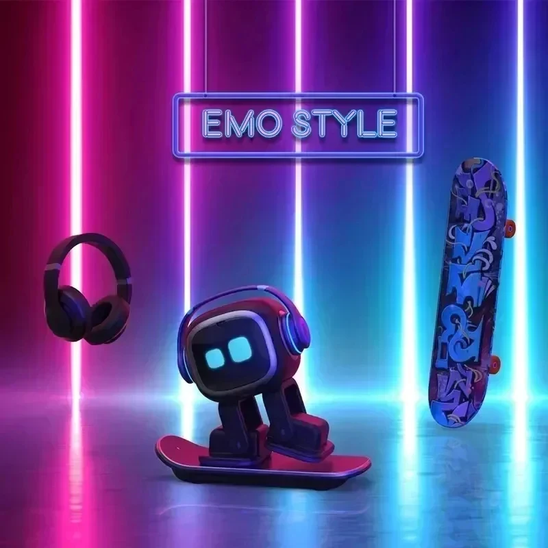 Nouveau Robot Émotionnel IA 2026 : Interactif, Vocal, Chat Intelligent, Danse, Compagnon de Bureau, Cadeau pour Enfants