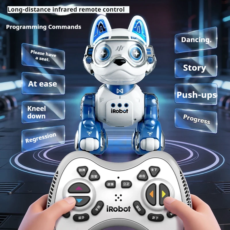 Cheval robotique bionique intelligent AI, programmable, télécommandé, activé par la voix, détection de geste, robot électrique, jouet d'accompagnement pour animaux de compagnie