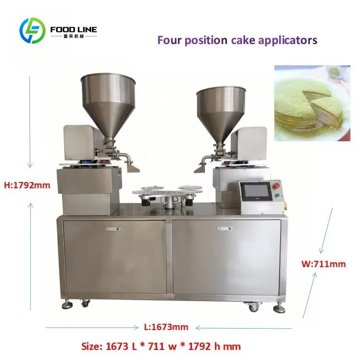 Machine à décorer les gâteaux multifonctionnelle et automatique