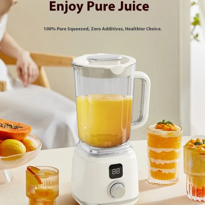 Nouveau Blender Domestique 10 Lames 3000mAH Multifonctionnel Extracteur de Jus Broyeur de Glace Taux de Extraction Élevé Outils de Cuisine
