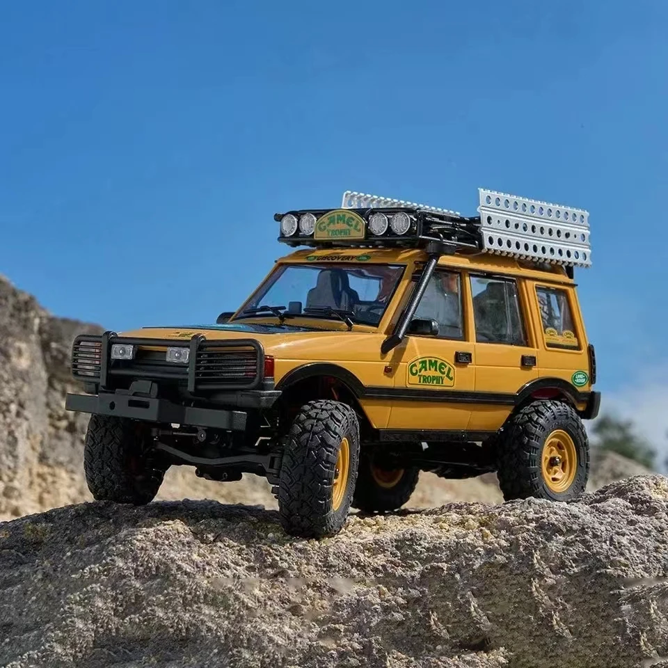 Nouvelle voiture télécommandée tout-terrain professionnelle FMS 1/24 FCX24M Land Rover Series 90/110, modèle 4x4 électrique, jouet de grimpeur