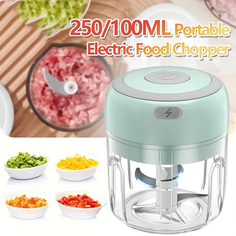 Mini hachoir à ail électrique 250 ml