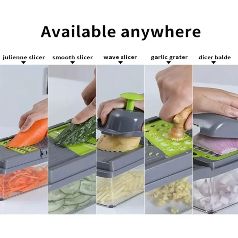 Coupe-légumes, outil de cuisine multifonctionnel