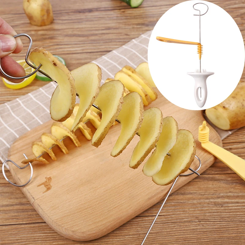 Coupe-pommes de terre en spirale