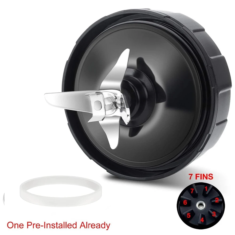 Pour Nutri Ninja Auto iQ BL480 BL481 BL482-30 BL487 mélangeur presse-agrumes 7 ailerons extracteur lame inférieure