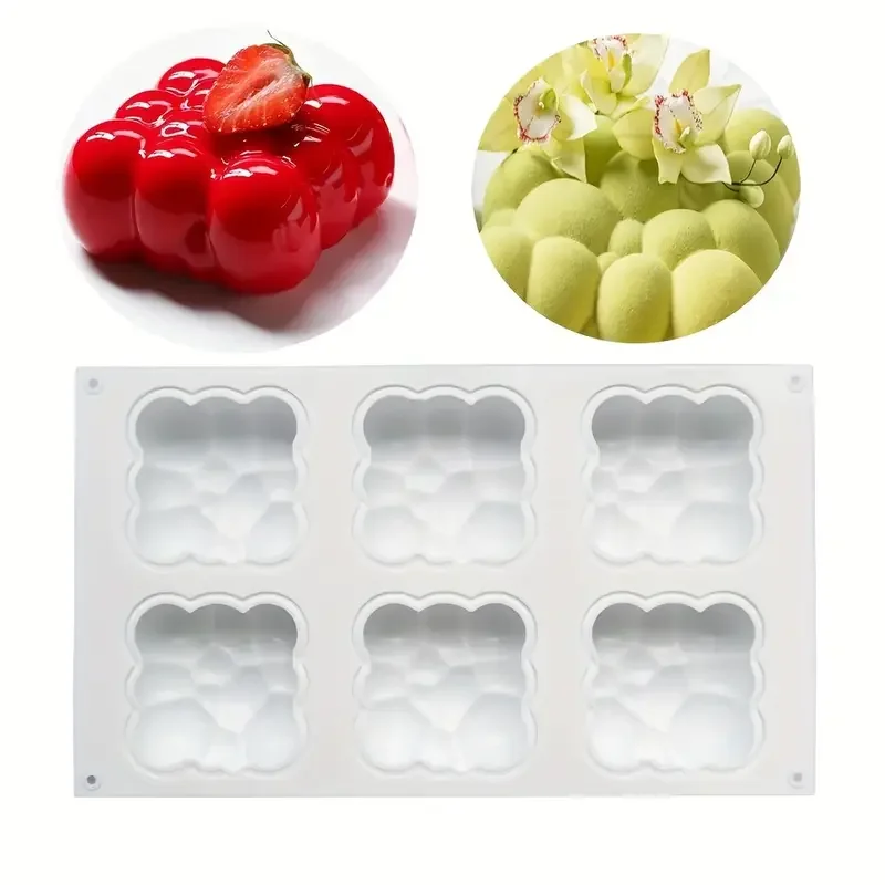 Moule à gâteau en Mousse nuage 3D en Silicone