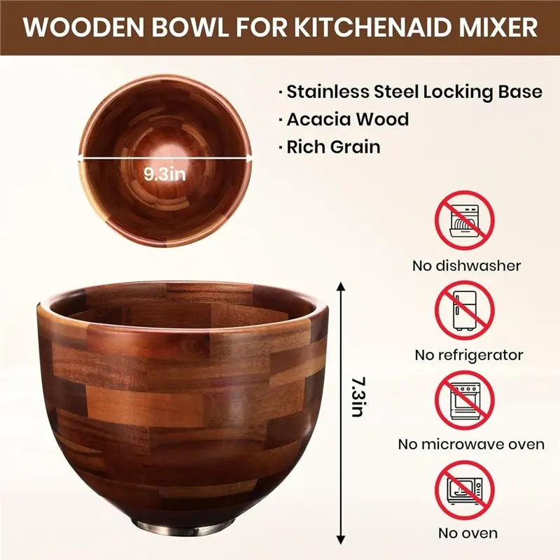 Bol pour batteur sur socle inclinable Kitchenaid 4