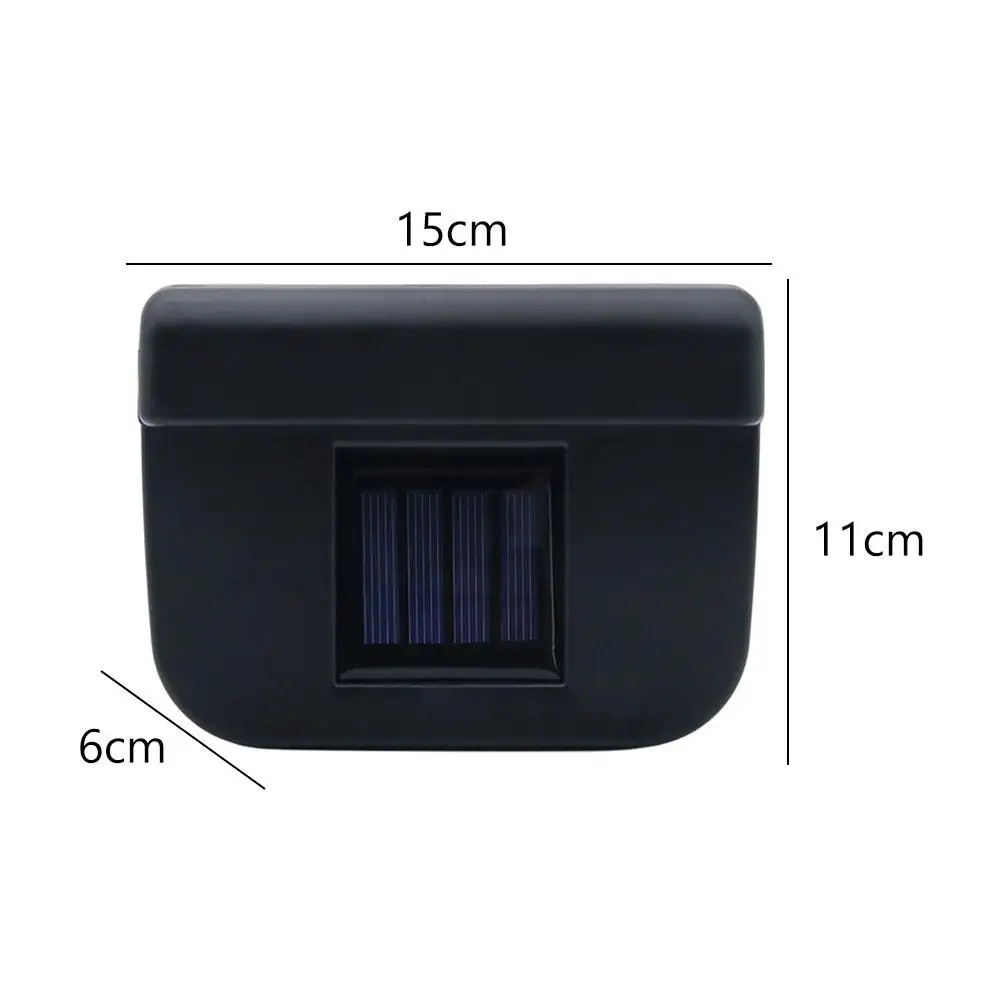 Ventilateur de ventilation pour voiture à énergie solaire, puissant, pour la circulation de l'air et l'extraction de la chaleur, pour éviter la surchauffe de l'intérieur de la voiture