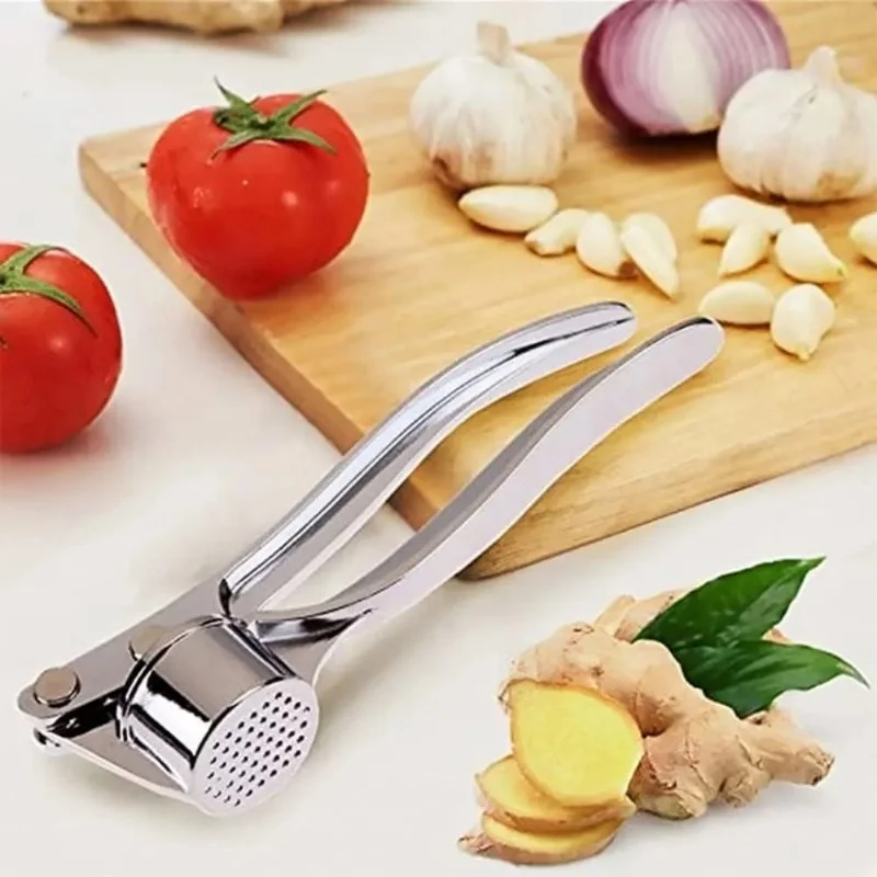 Broyeur d'ail de cuisine en alliage d'aluminium