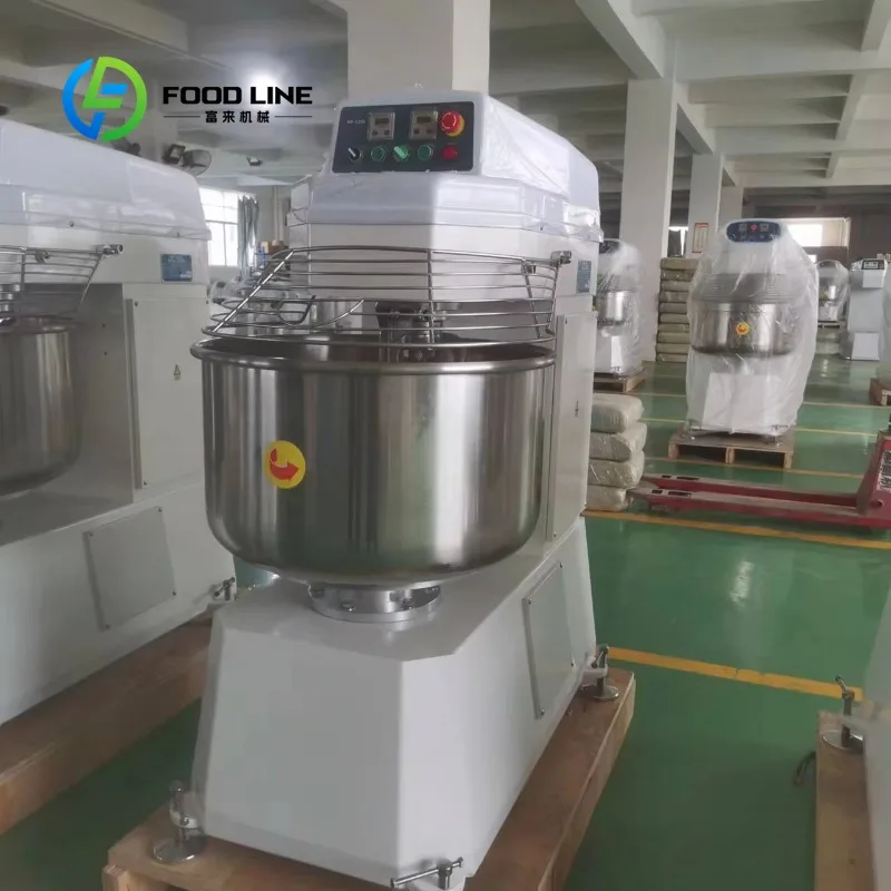 Grand mélangeur de pâte en spirale personnalisé 100L - Machine à pétrir la farine de pain de boulangerie commerciale