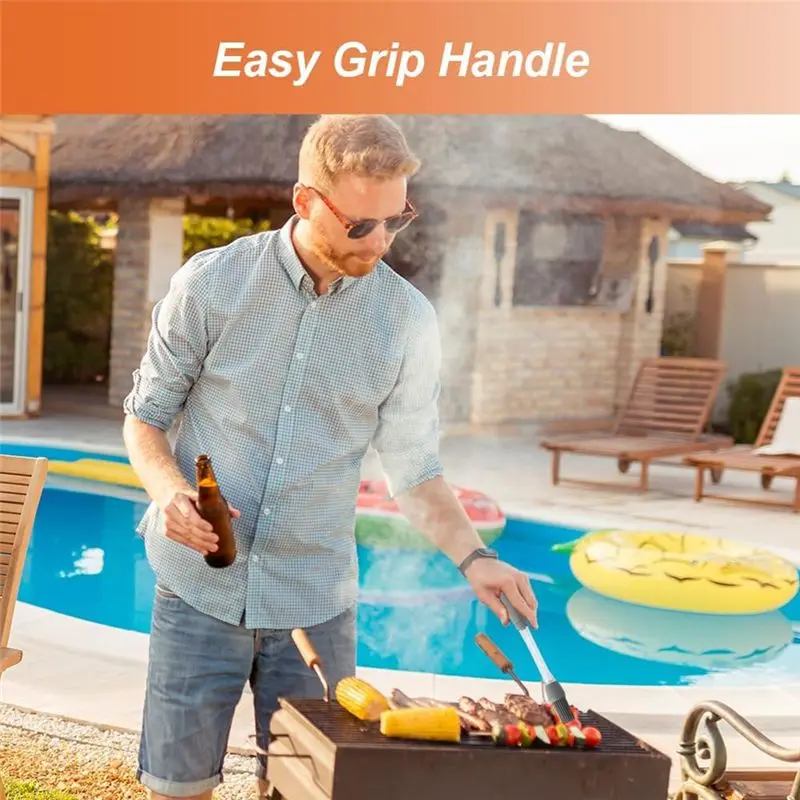 AFOURT-10PCS Pinceaux à huile en silicone pour badigeonner, pinceaux à pâtisserie pour grillades, barbecue, cuisson, ustensile de cuisine
