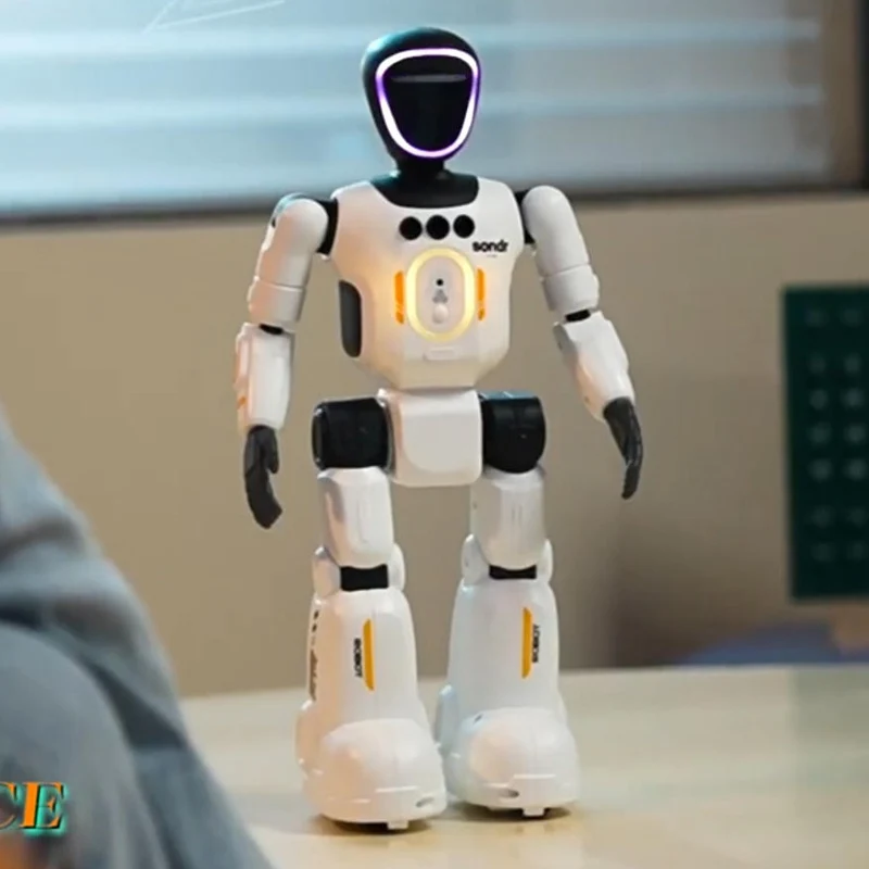 Robot intelligent programmable pour enfants, avec commande à distance, enregistrement vocal, détection tactile, en russe et en anglais, jouet pour garçons, cadeau pour enfants