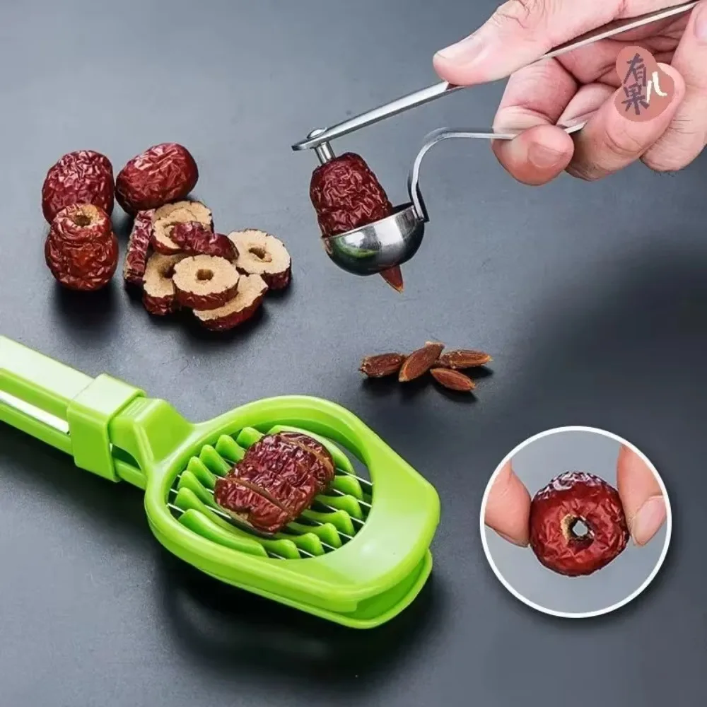 Dissolvant de noyau de cerise en acier inoxydable