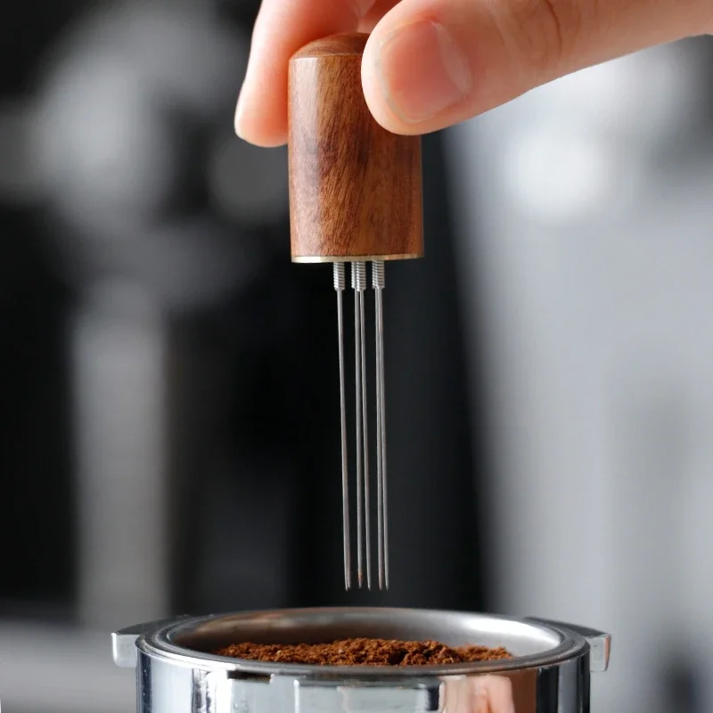 Tamper en acier inoxydable pour café en poudre expresso
