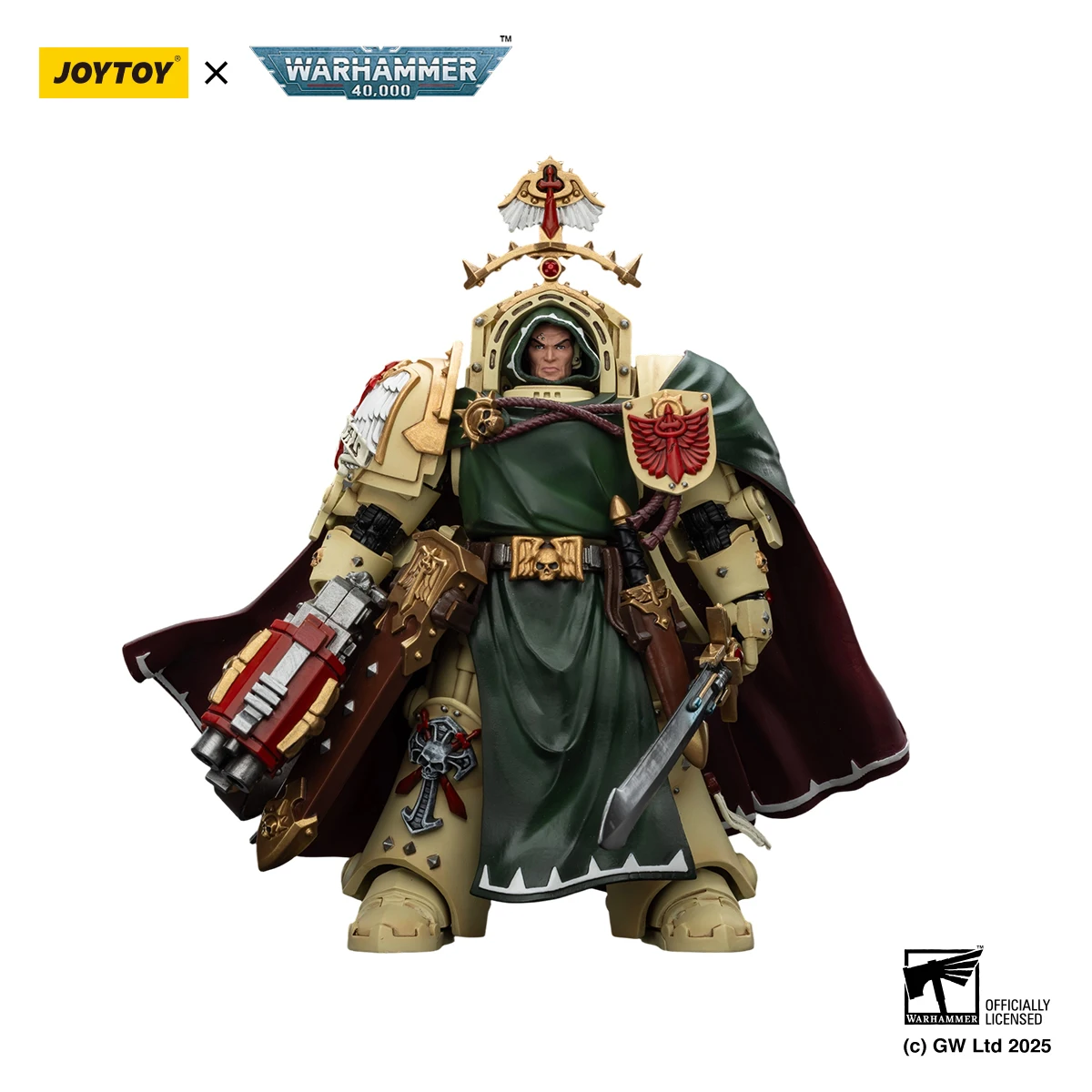 [EN STOCK] JOYTOY Warhammer 40K 1/18 Figurine d'action Dark Angels Deathwing Knight/Blood Angels The Sanguinor/Lemartes NPCS Model
