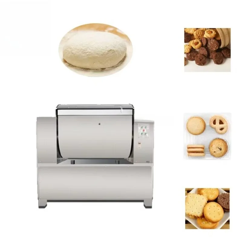 Machine commerciale de mélangeur de pâte sous vide 25kg 75kg Pizza pain gâteau nouilles blé farine mélange